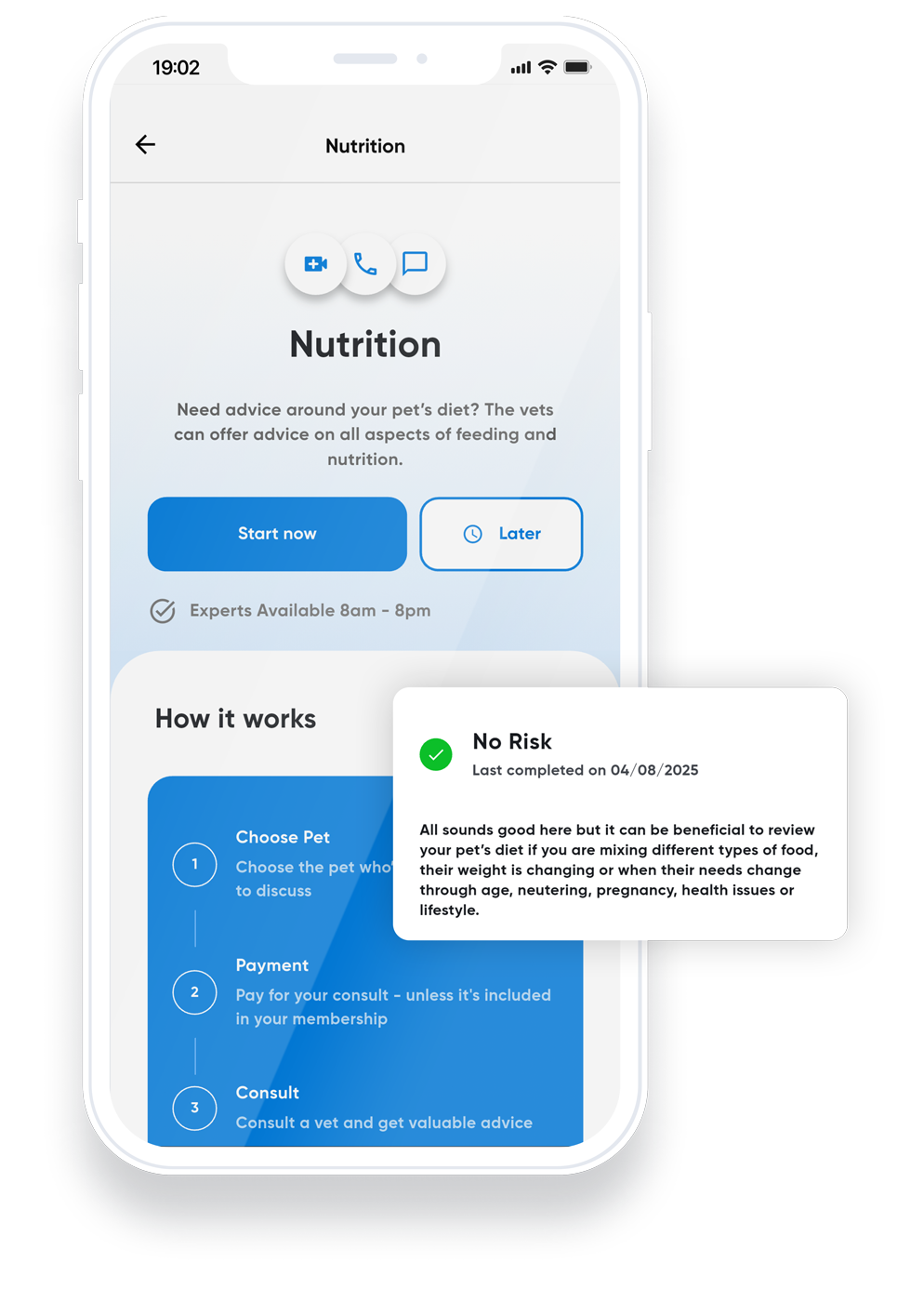 Pet nutrition advice online – PawSquad online vet support