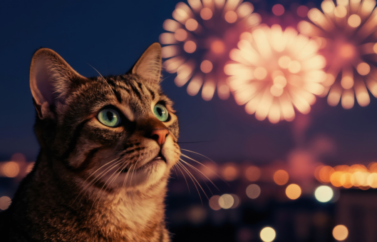 Fireworks season for cats - preparation | PawSquad