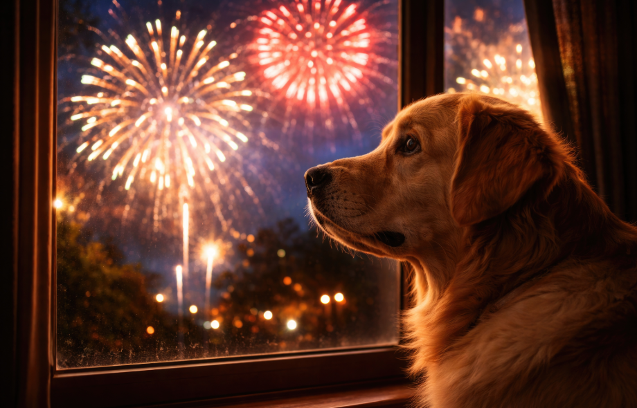 Fireworks season for dogs - preparation | PawSquad